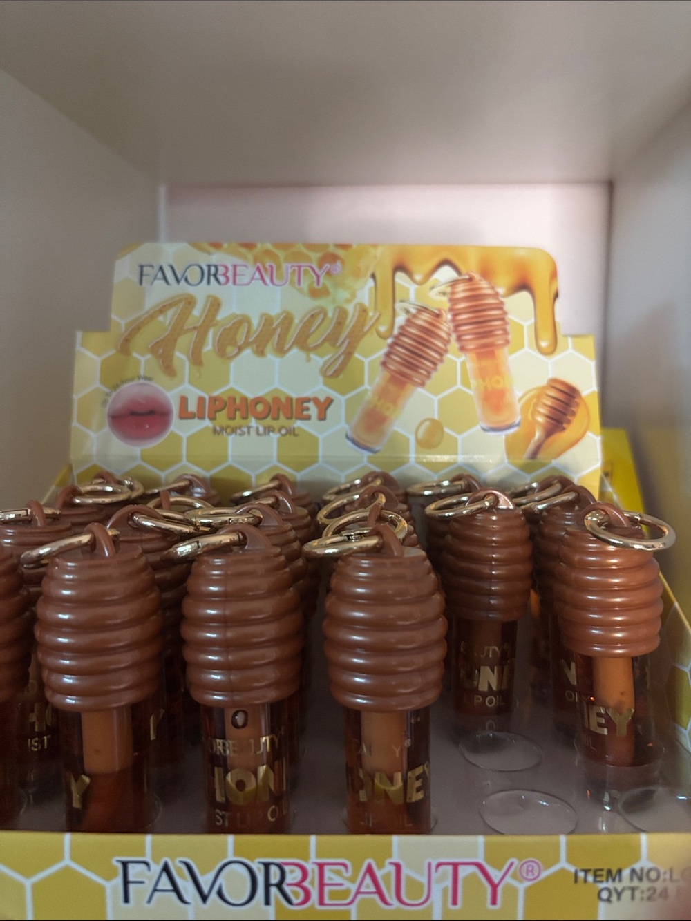 Set of Two Honey LipHoney Moist Lip Oil